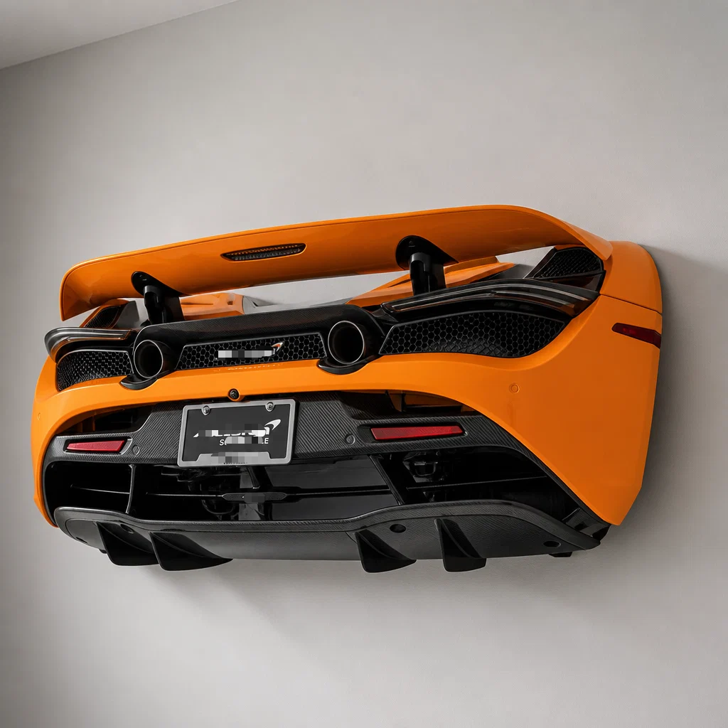 🏁 Supercar Rear Wall-Mounted Ambient Decor Artwork
