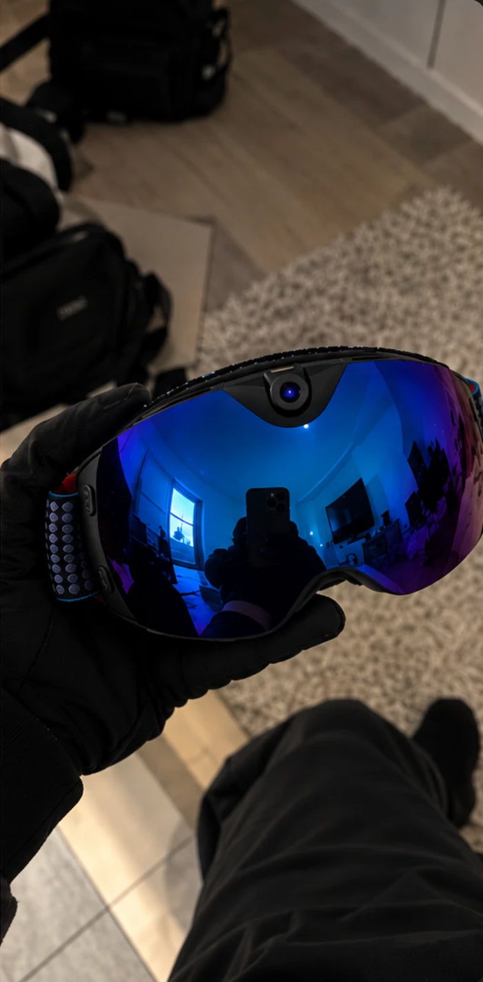 🎿 SNOWYLA 4K Camera Integrated Ski Goggles