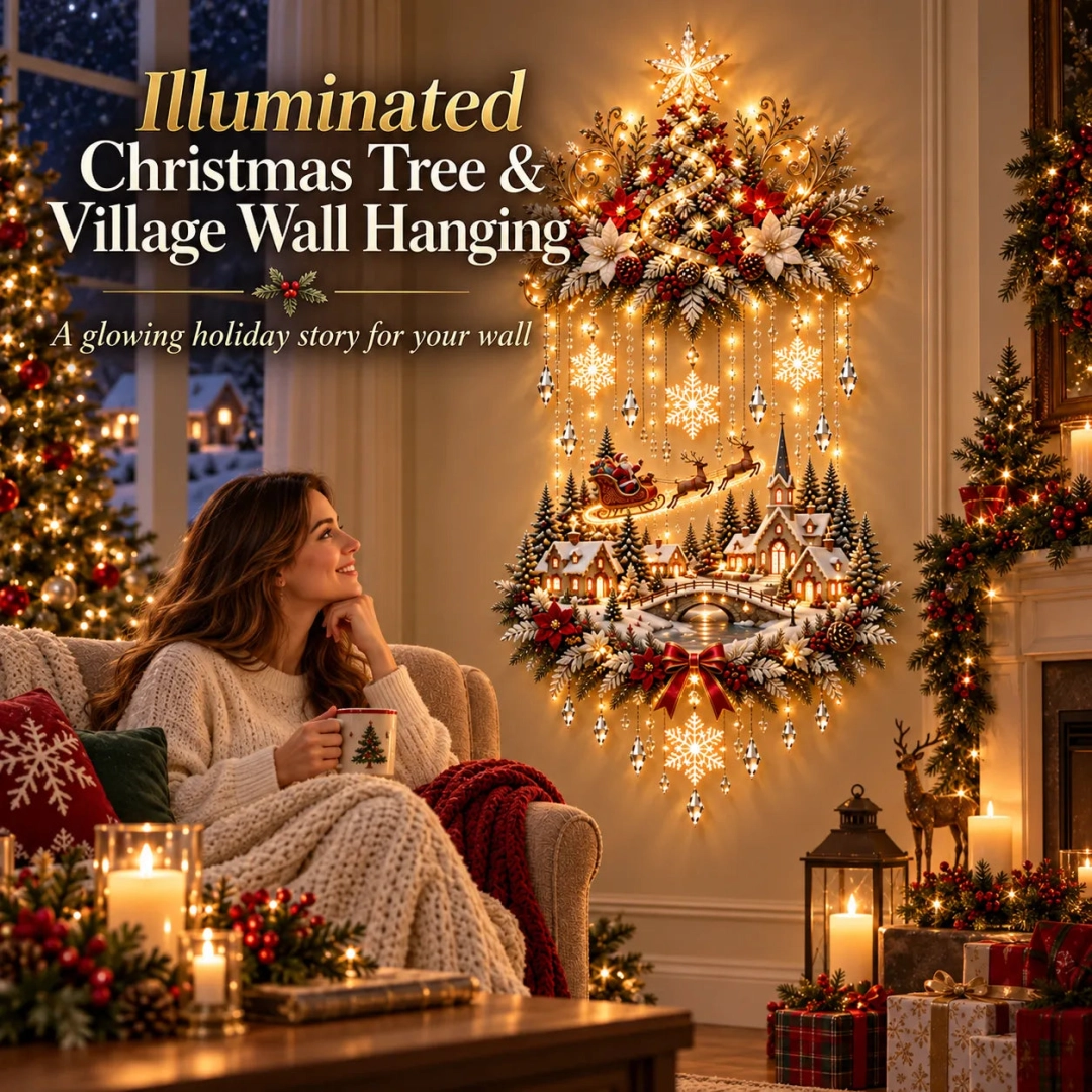 ✨👼 3D Heavenly Angel Wings Nativity Light✨ – Lighted Christmas Wall Decor ✈️