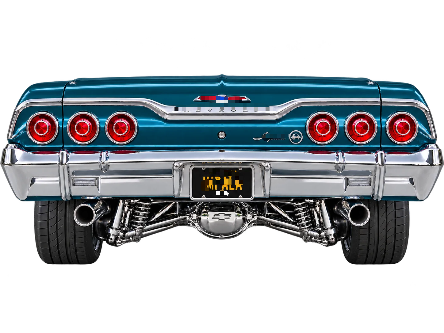 🚗 Classic Lowrider Car Rear Wall Shelf Lamp