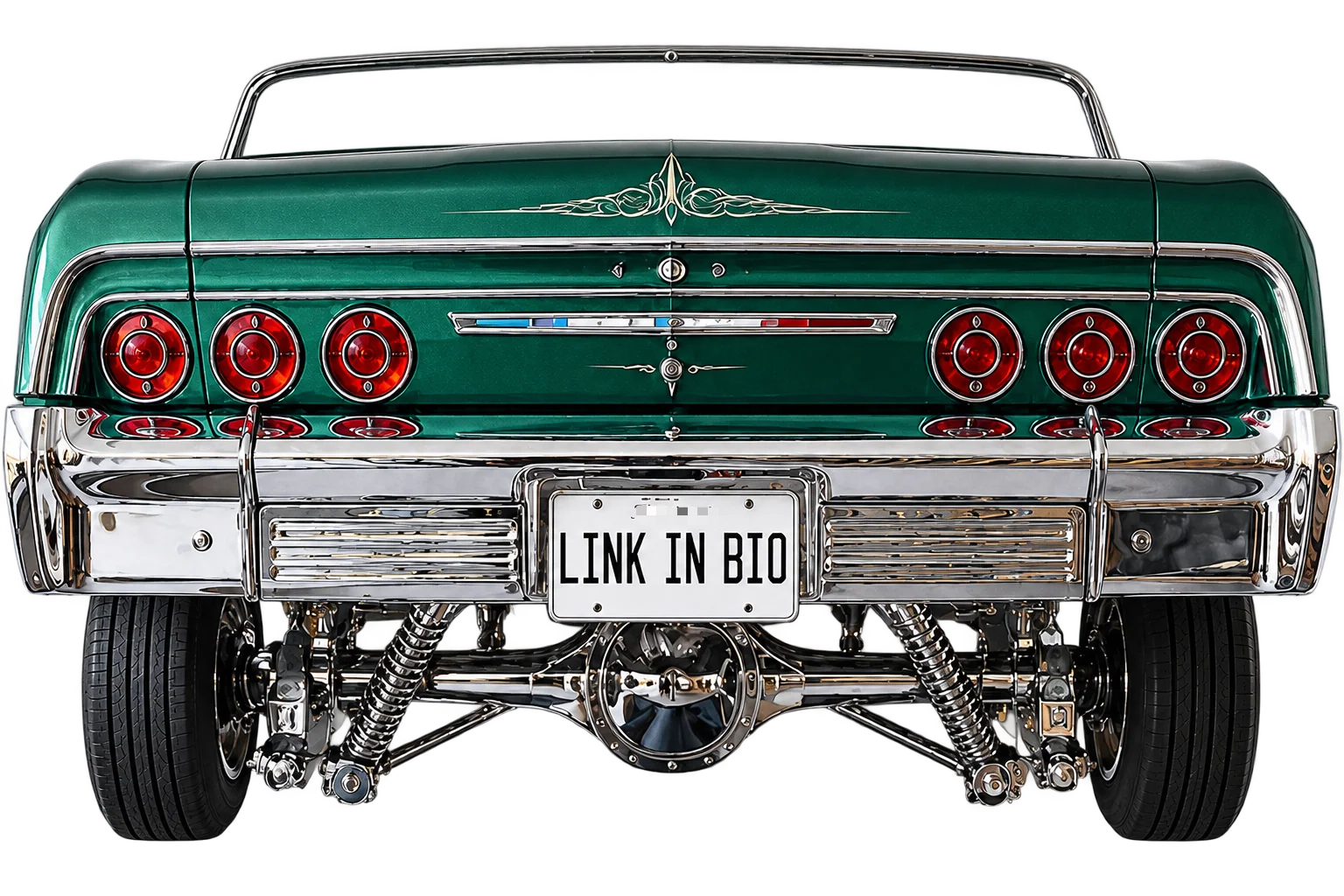 🚗 Classic Lowrider Car Rear Wall Shelf Lamp