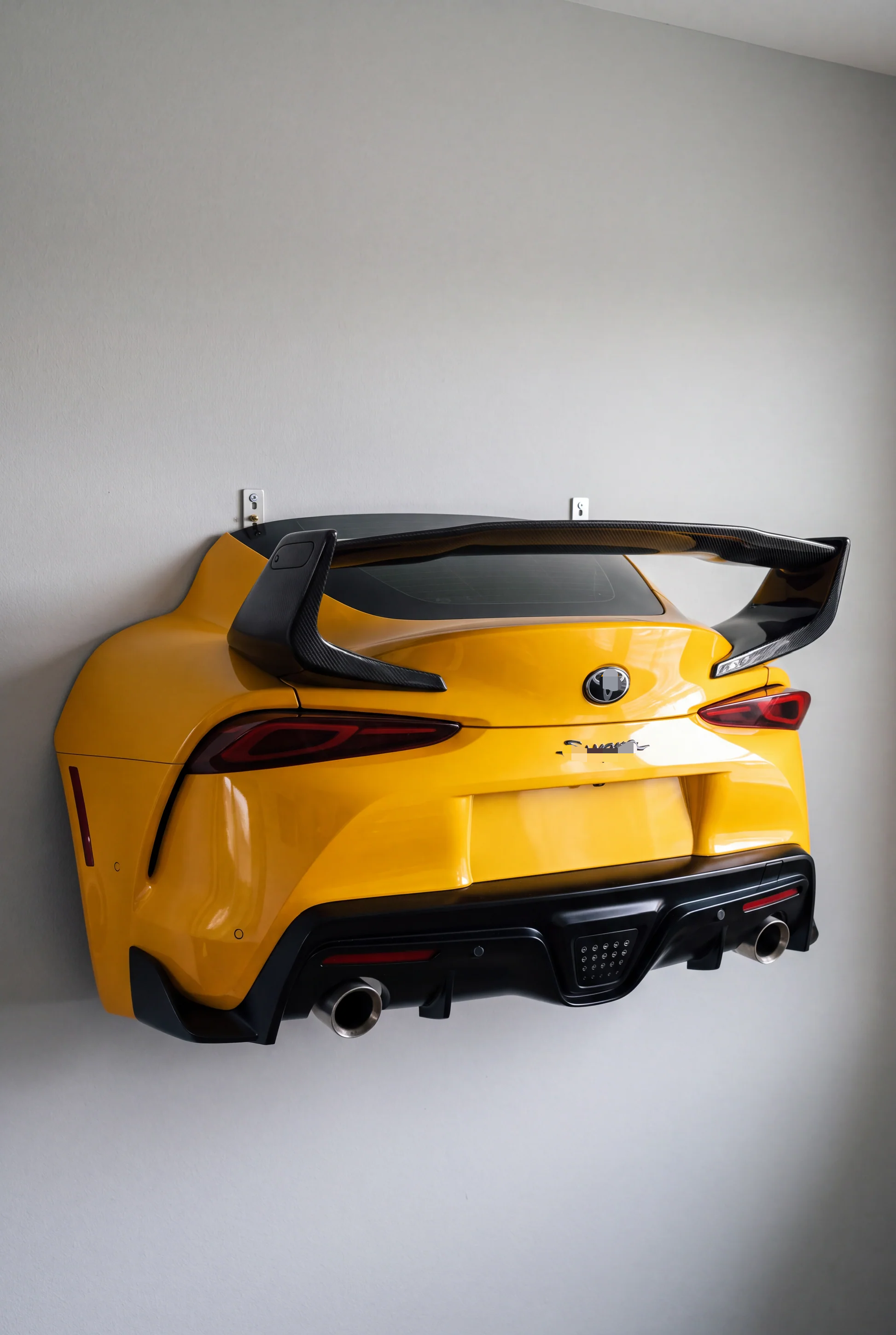 🏁 Supercar Rear Wall Art Storage Decor | WingMount Series