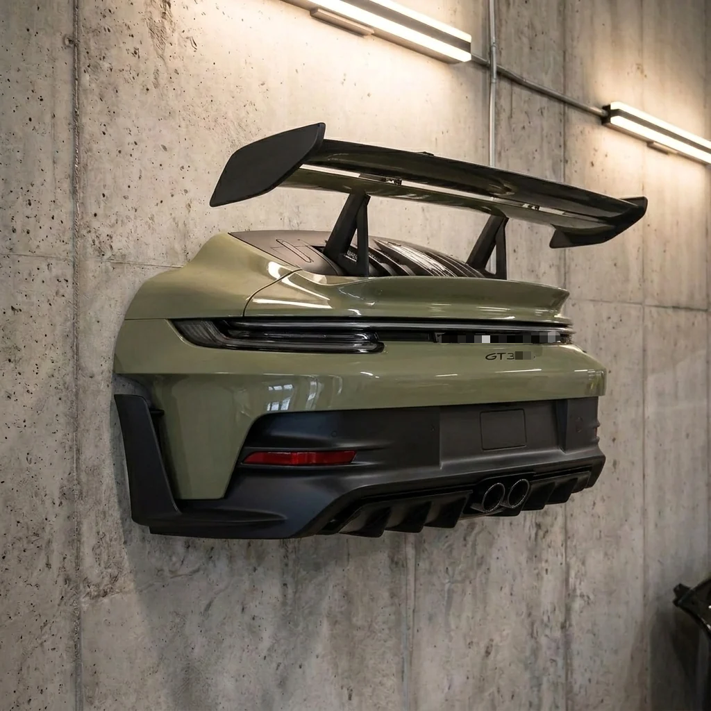 🏁 Supercar Rear Wall-Mounted Ambient Decor Artwork