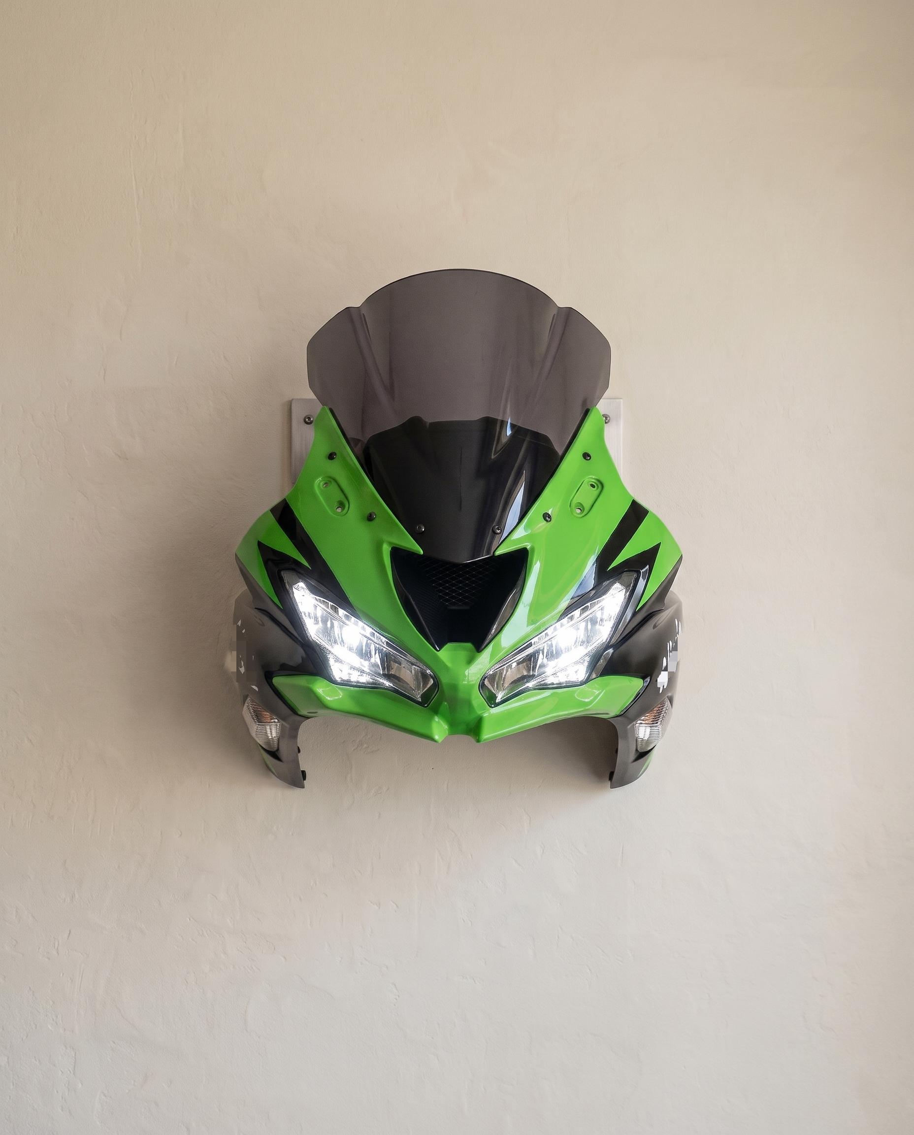 🏍️ Sports motorcycle front fairing wall light, an epic racing-themed wall artwork