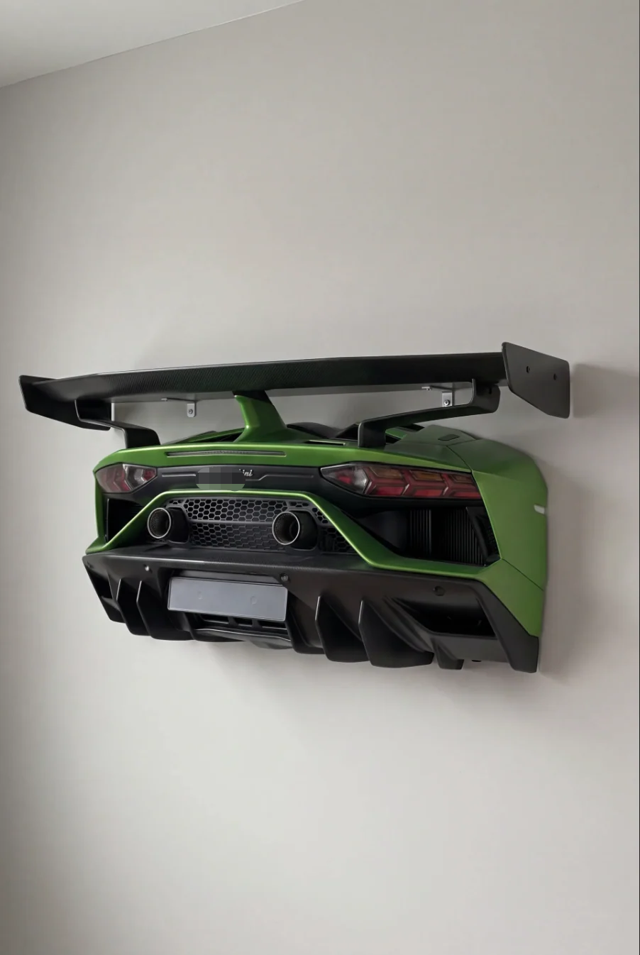🏁 Supercar Rear Wall Art Storage Decor | WingMount Series