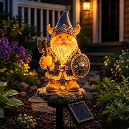 ✨ Solar Garden Sculpture Light | Waterproof Outdoor Landscape Decorative Light with Fantasy Theme