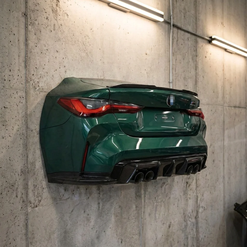 🏁 Supercar Rear Wall-Mounted Ambient Decor Artwork