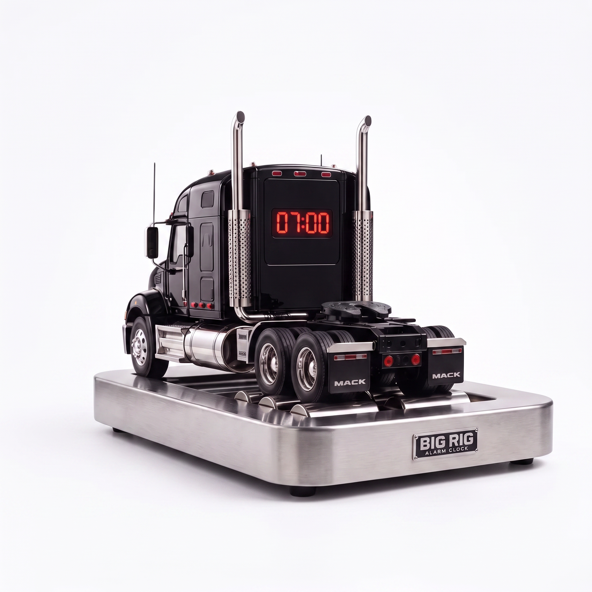 🚒 Die-Cast Fire Truck Multi-Function Alarm Clock With Mist Diffuser & Emergency Light Siren