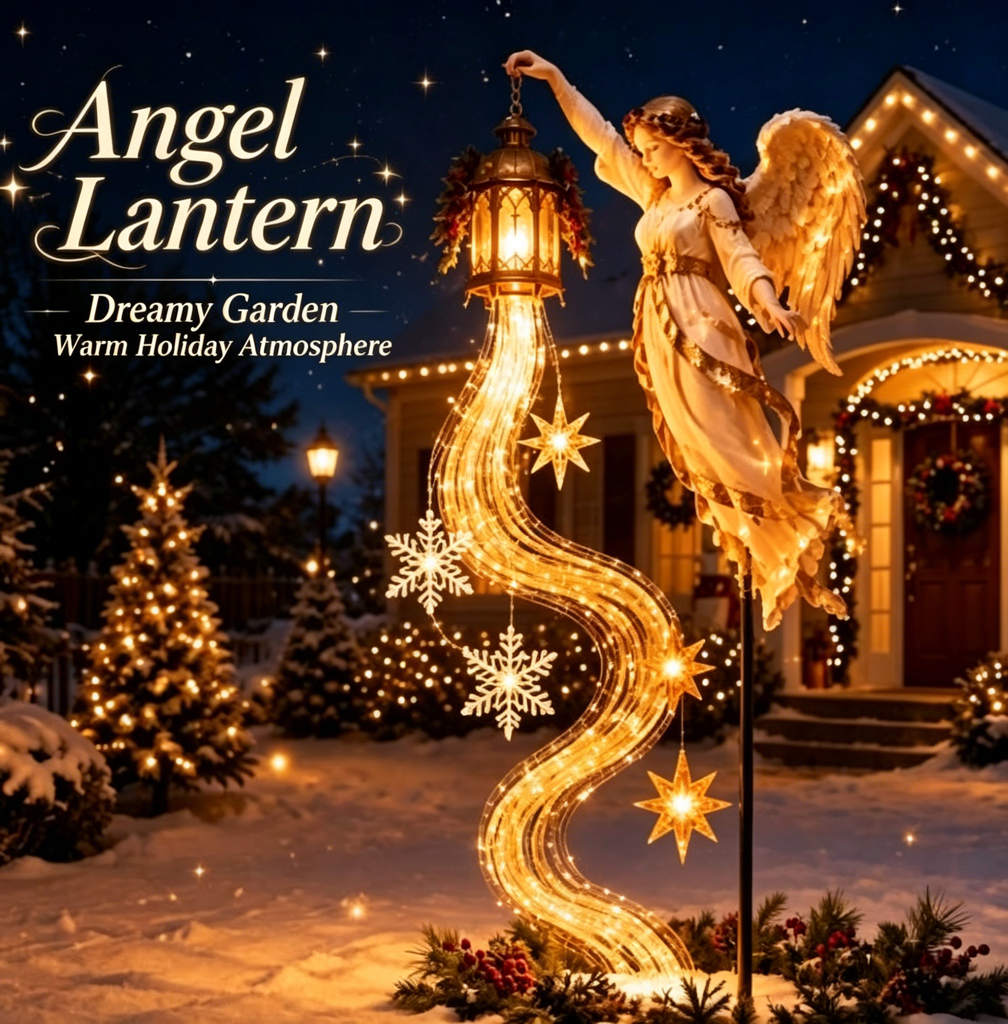 👼 Angel Blessing Fountain™ Solar Garden Stake Light
