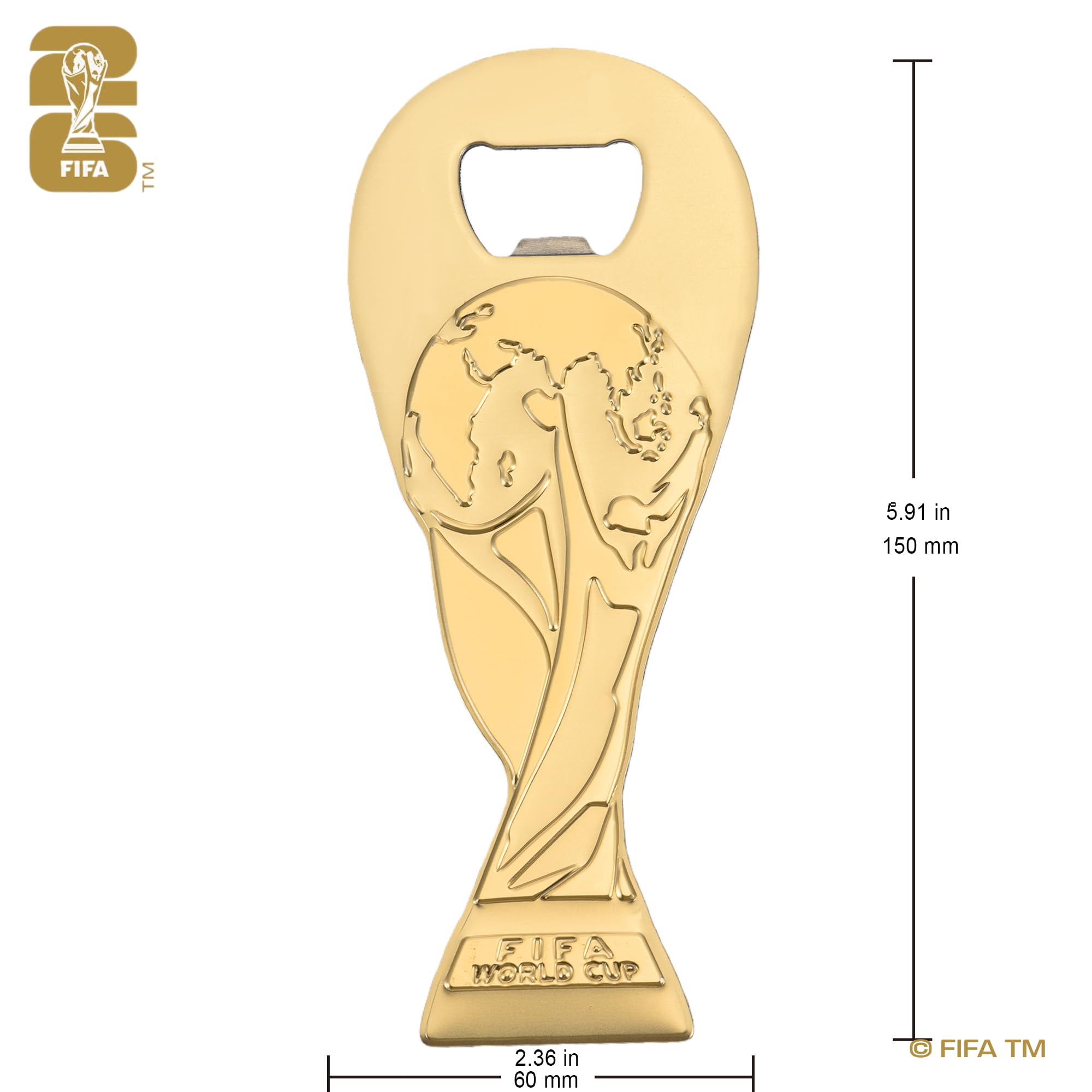🏆 2026 FIFA World Cup Official Beer Glass & Trophy Bottle Opener Gift Set