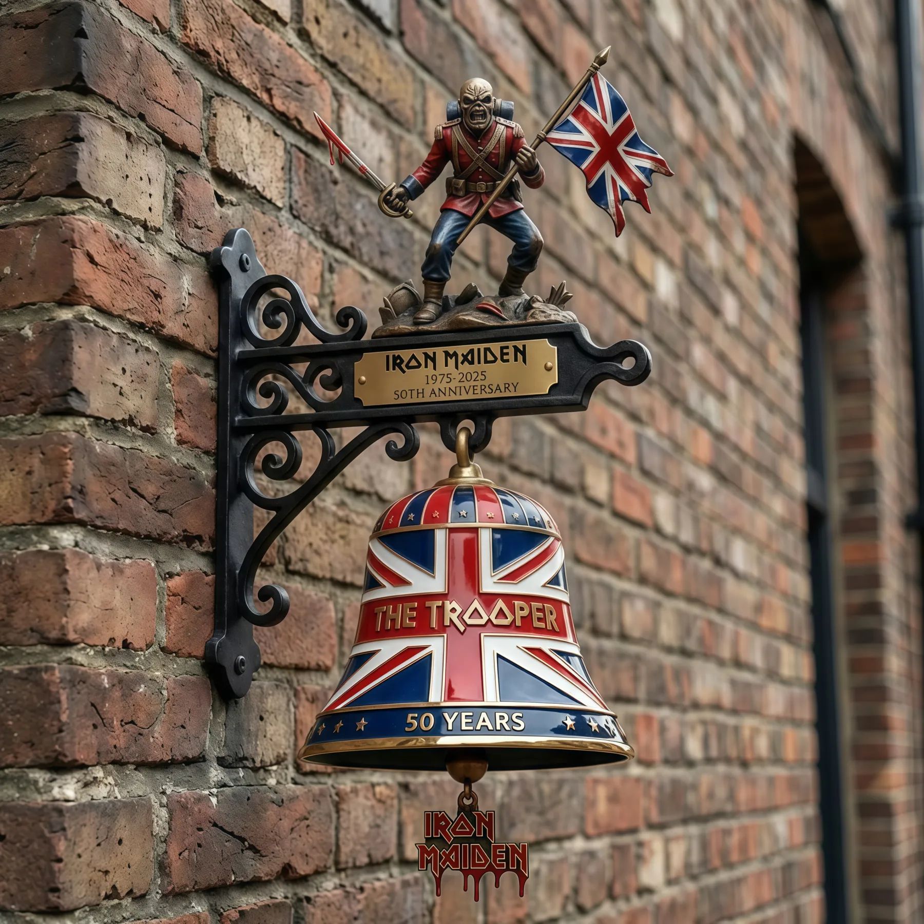 🛳️ The Beatles Yellow Submarine Anniversary Wall Doorbell Bell | Pop‑Culture Decor Door Chime