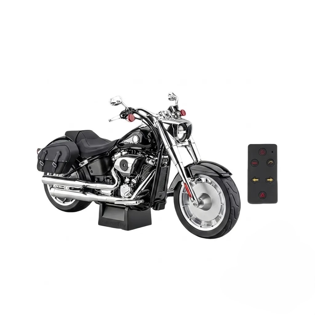🏍️Remote Control Powered Simulation Motorcycle Model