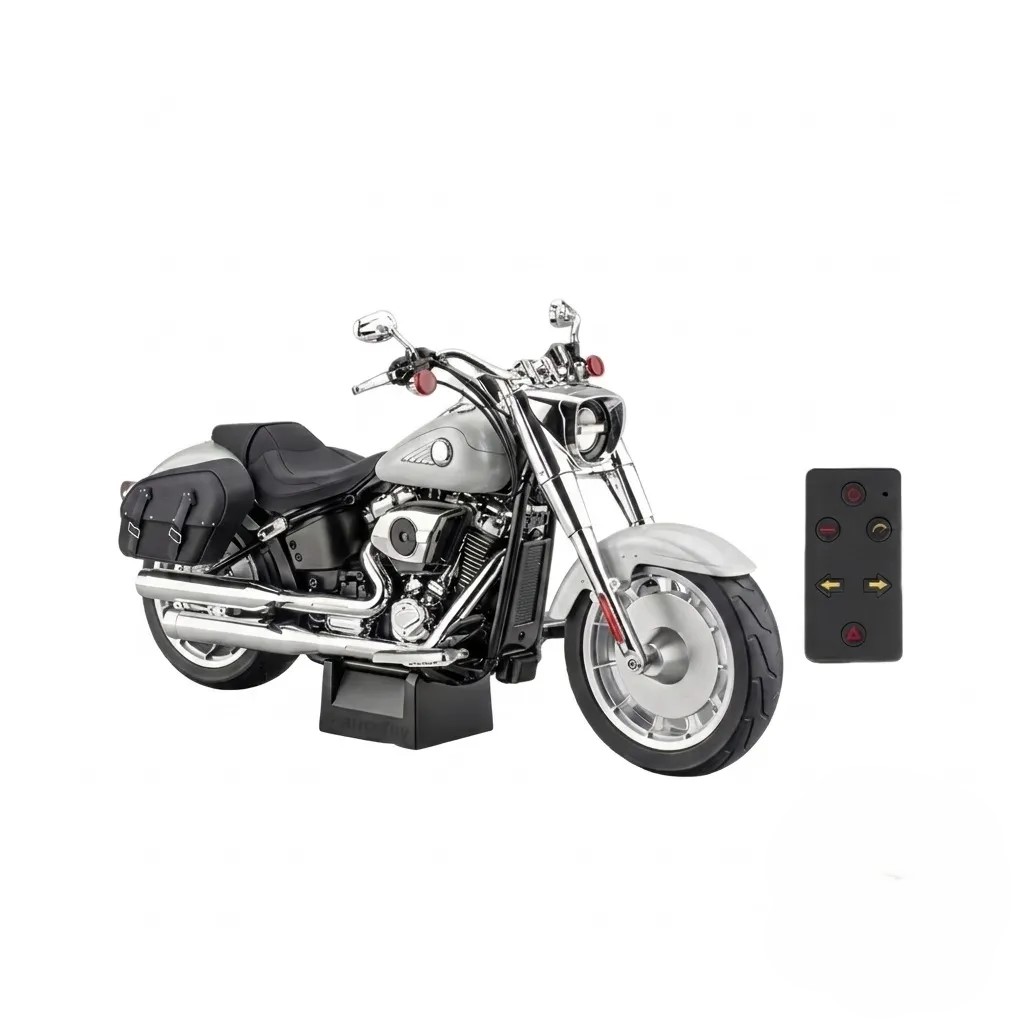 🏍️Remote Control Powered Simulation Motorcycle Model