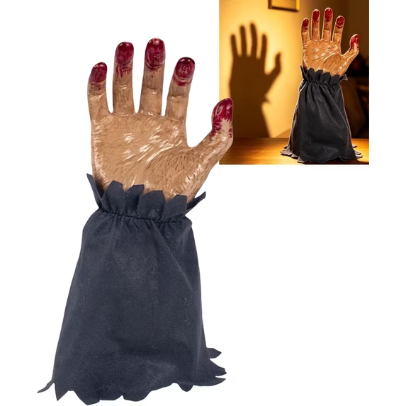 🧟Animated Jumping Zombie Witch Hand Halloween Decor