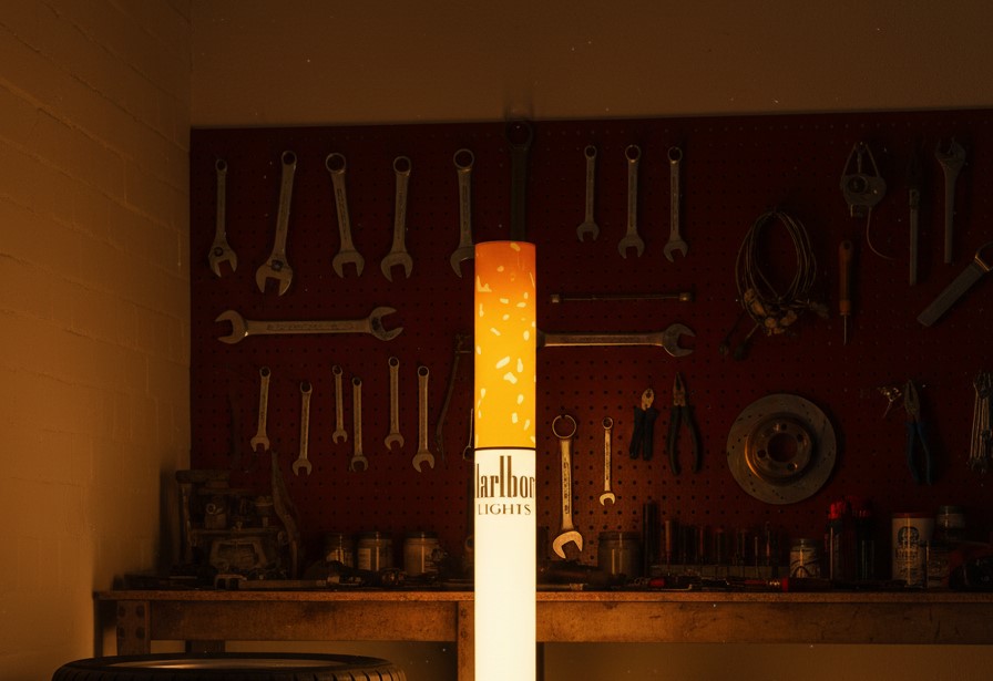💡Cigarette Shaped Novelty Table Lamp