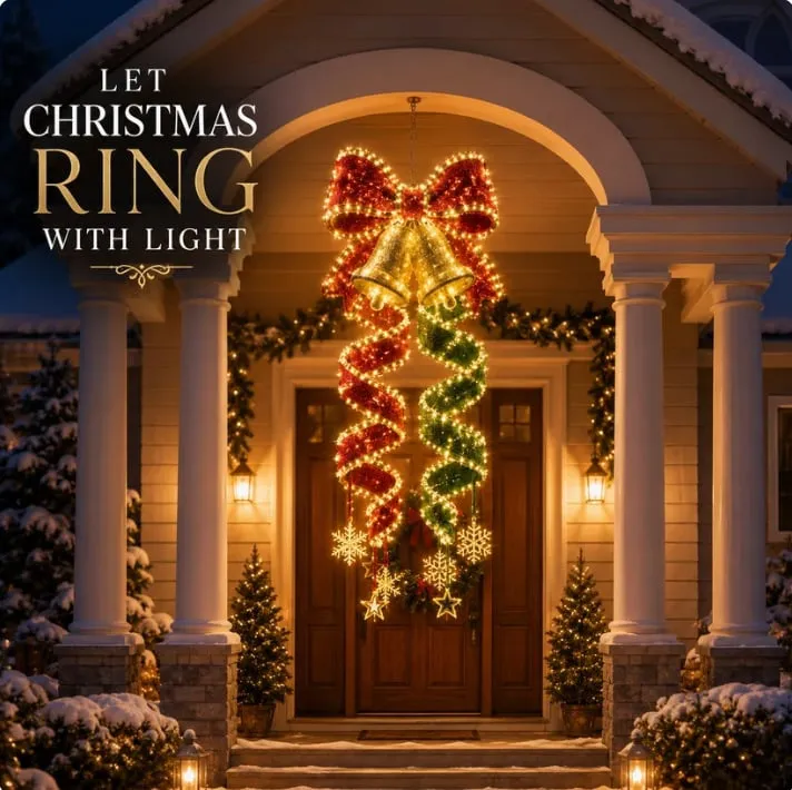 🎄Christmas Magic Spiral Hanging LED Light Collection
