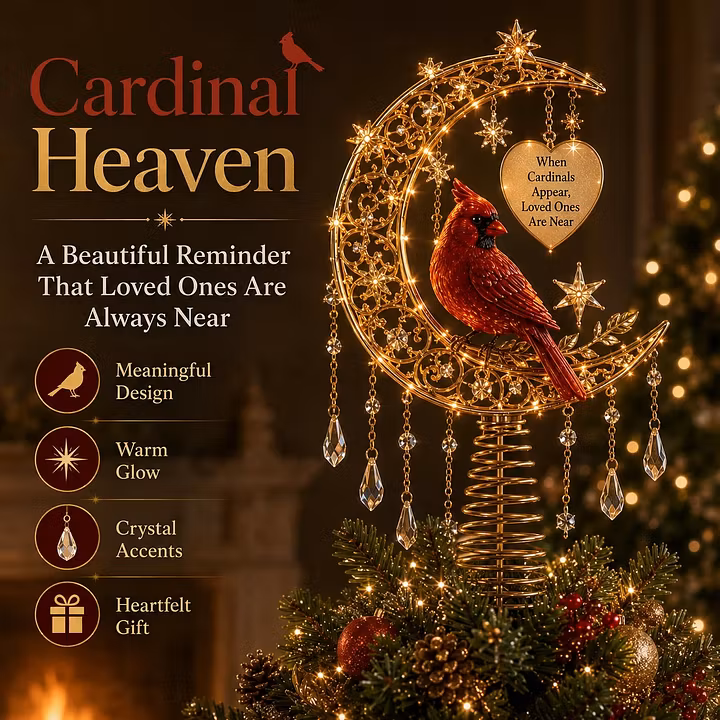🎄 Lighted Memorial Christmas Tree Topper Collection