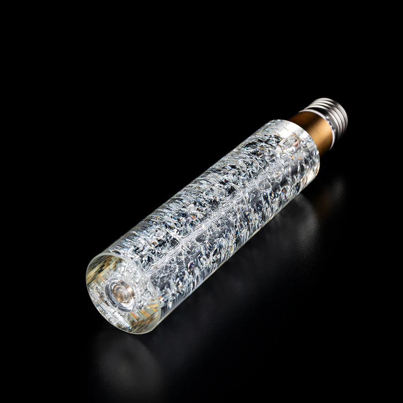 💡Cracked Crystal Tubular LED Filament Edison Light Bulb