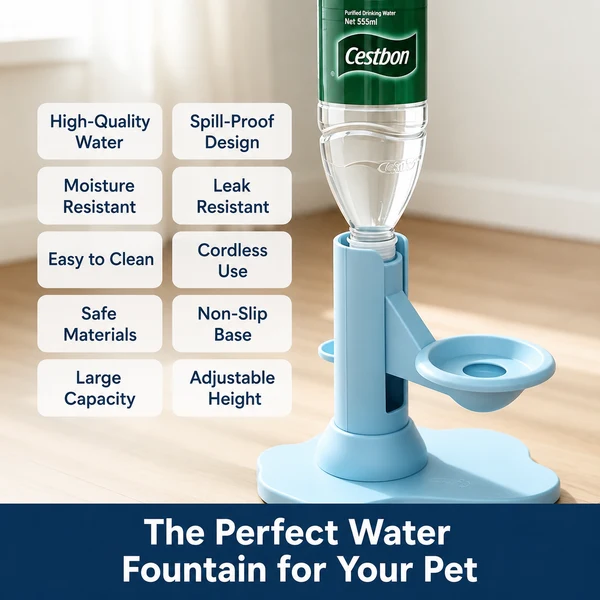 Self-Refilling Cat Water Bowl