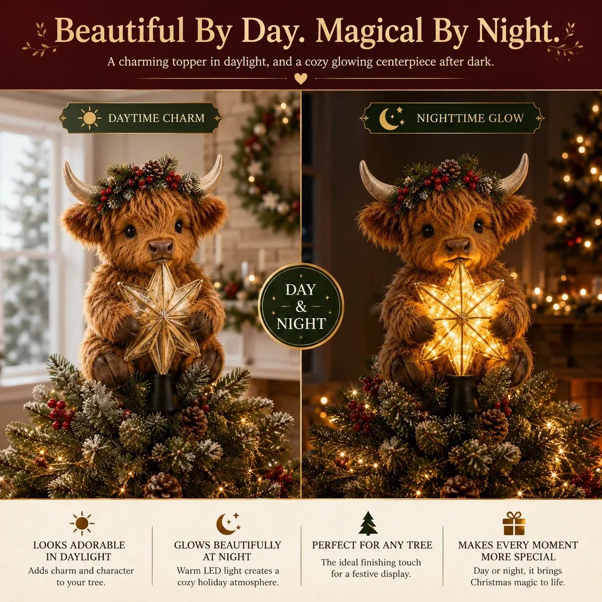 Adorable by Day. Magical After Dark.