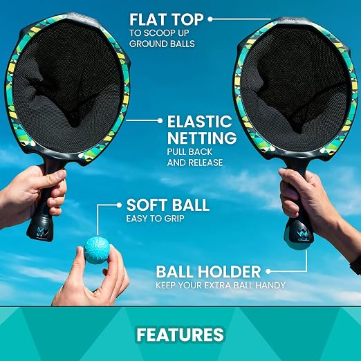 SlingAir Slingshot Catch & Launch Toss Ball Game Set