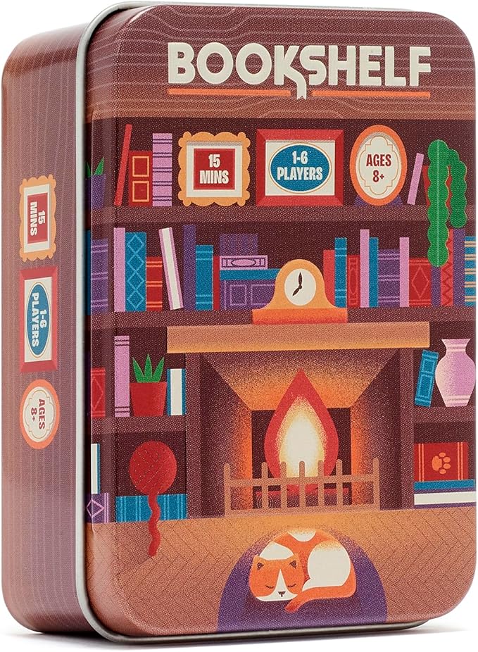 Bookshelf Mini Cooperative Stacking Travel Game