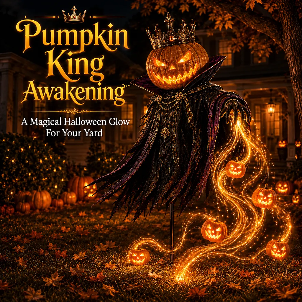 Pumpkin King Awakening Halloween yard light