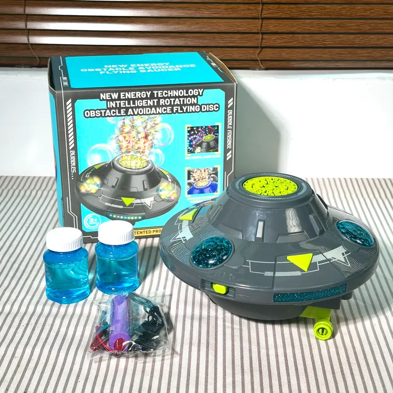 Kids Portable Bubble Machine UfO Shape