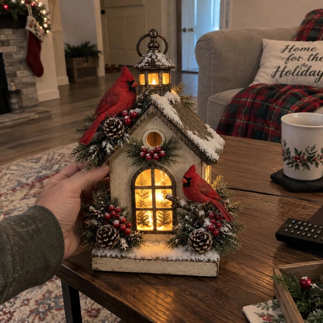 🐦🏡A Little Winter Home for Cardinal Lovers