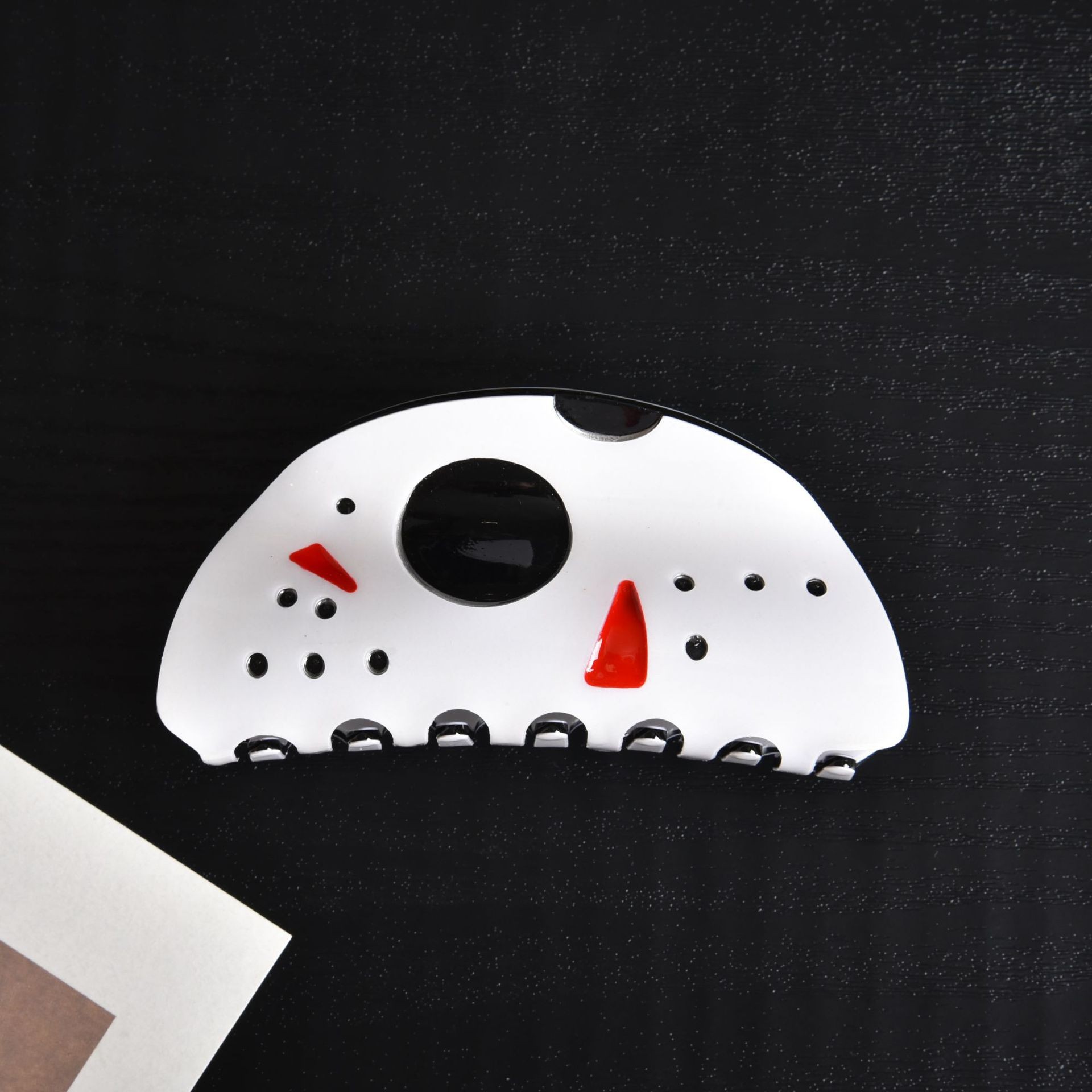 💇Ghost Face Hair Claw Clip