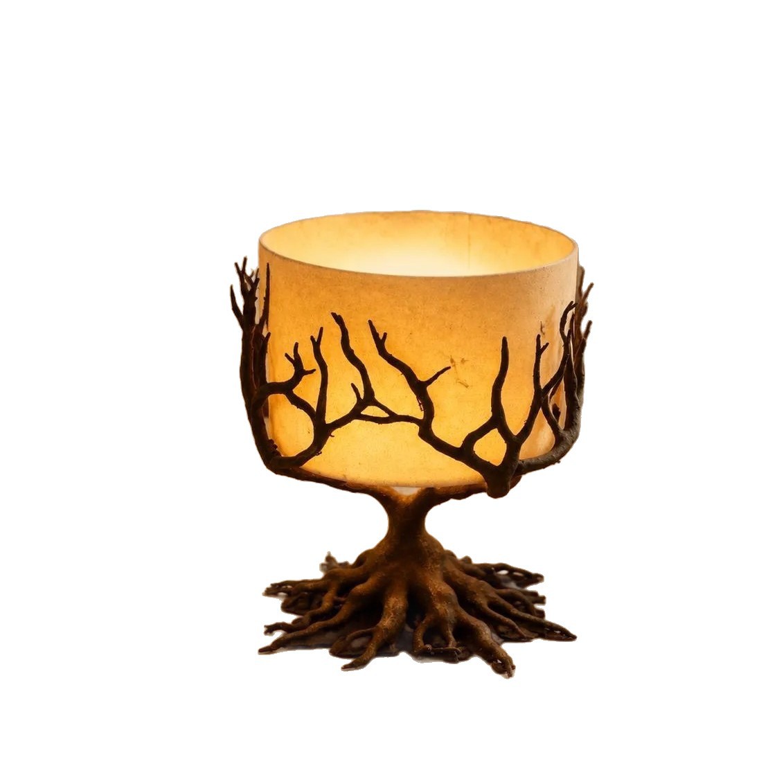Root Tree Sculpture Table Lamp