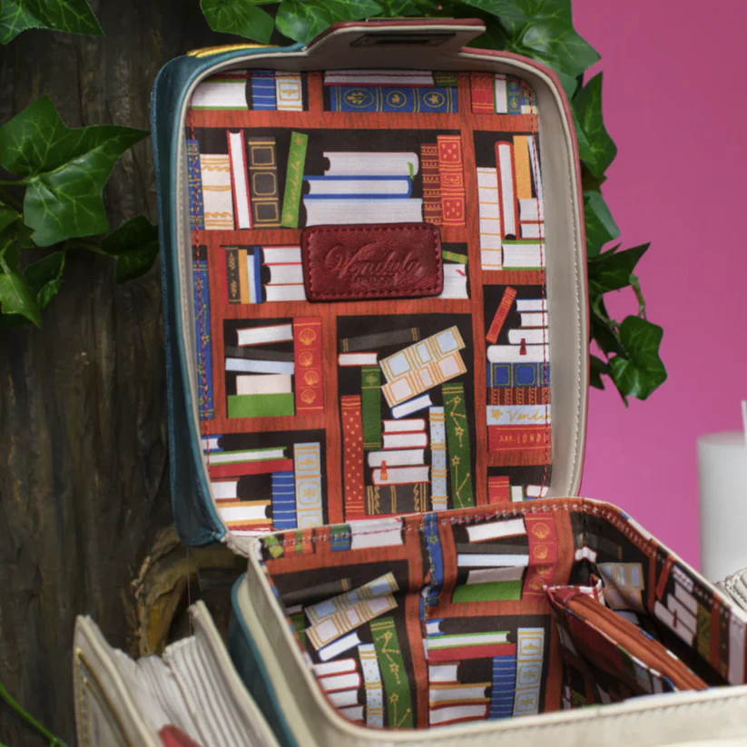📚Vintage Stacked Novel Book Box Handbag, Literary Book Lover Crossbody Satchel