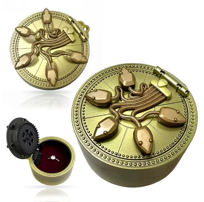 Chamber of Secrets Mechanical Ring Box