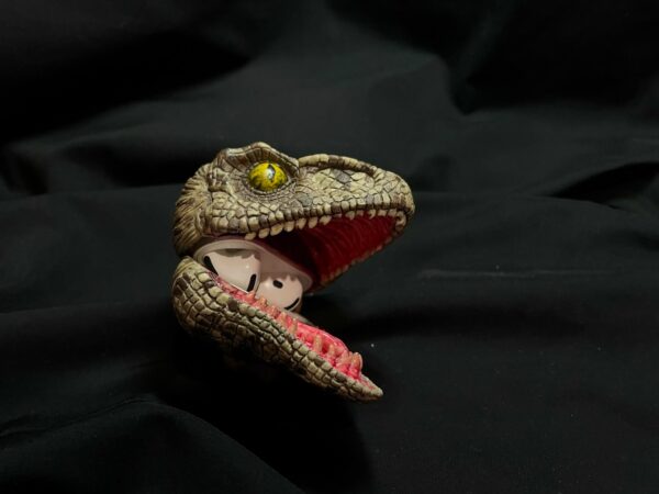 AirPods 4 Case – Velociraptor Head