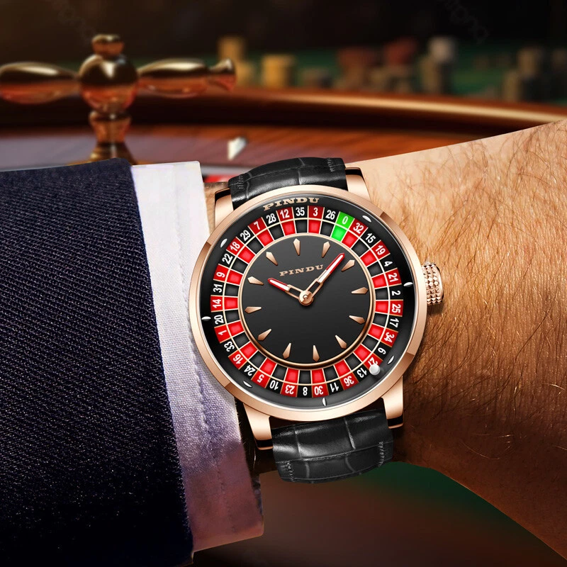 🎰Roulette Wheel Men’s Wrist Watch