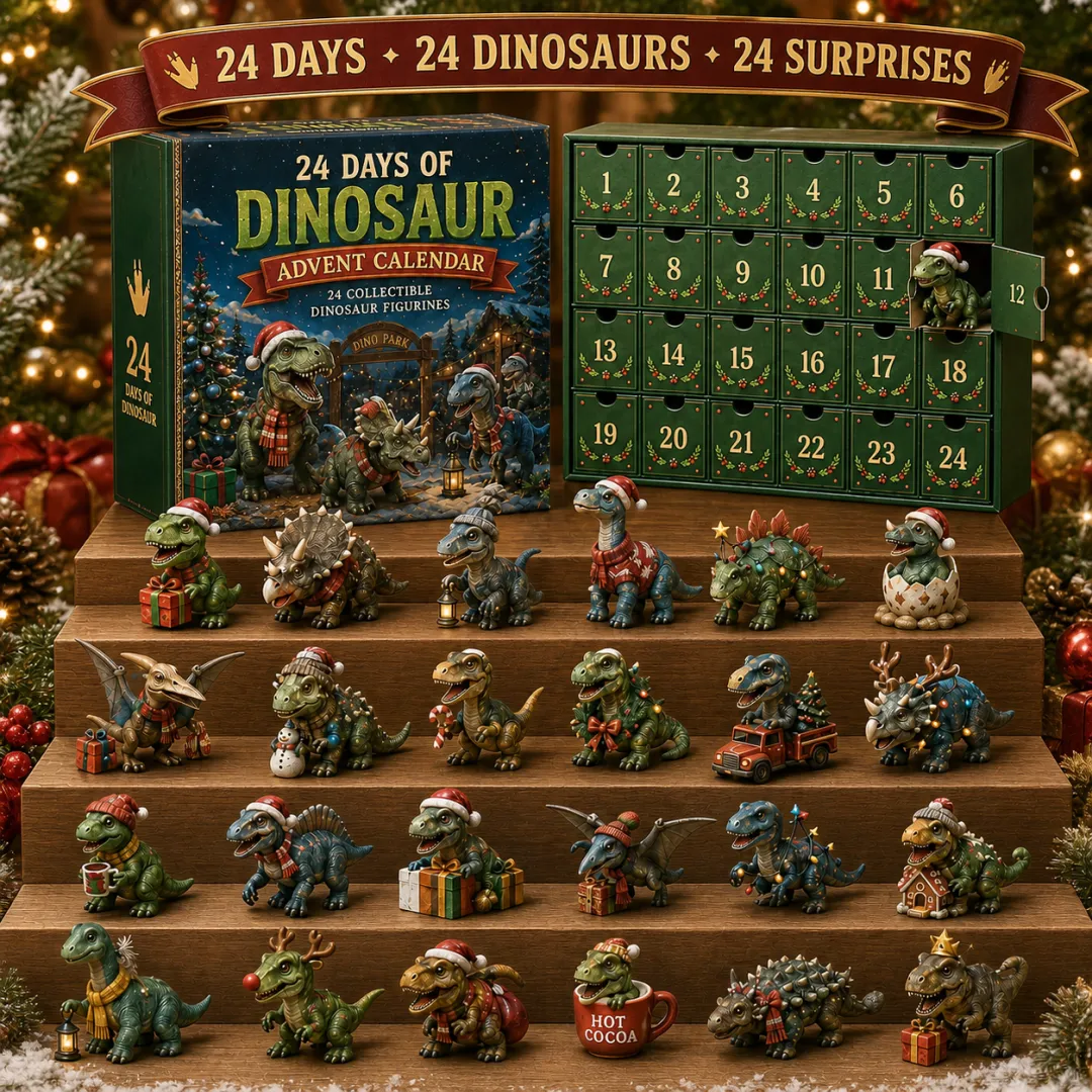 🦖24 Days of Dinosaur Christmas Advent Calendar