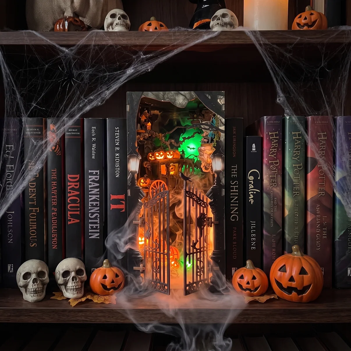 👻Horror Gothic DIY Book Nook Kit