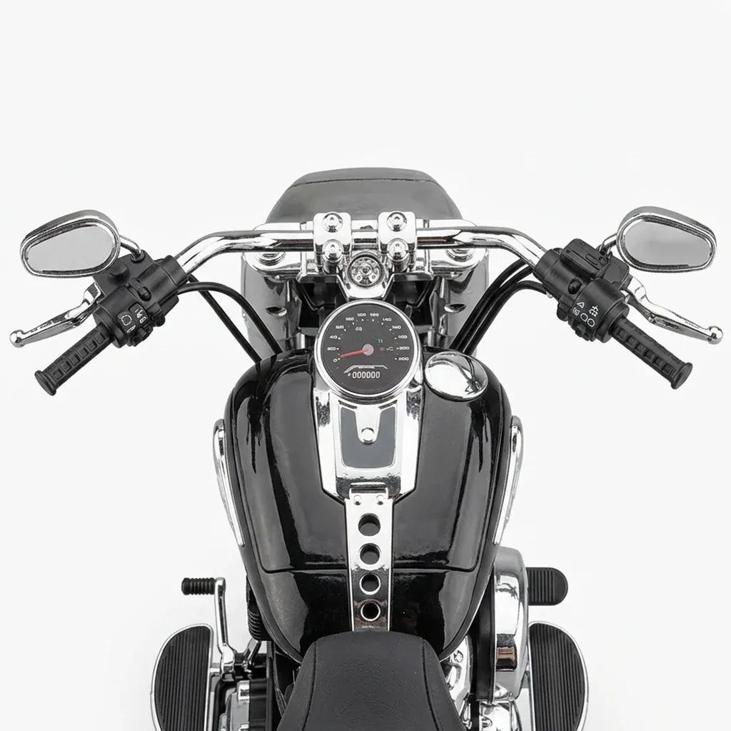 🏍️Remote Control Powered Simulation Motorcycle Model