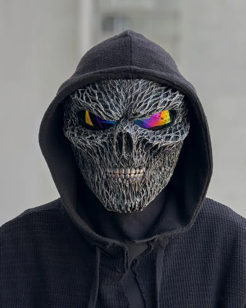 Vine Skeleton Full Face Mask