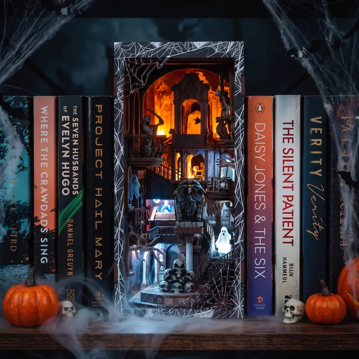 👻Horror Gothic DIY Book Nook Kit