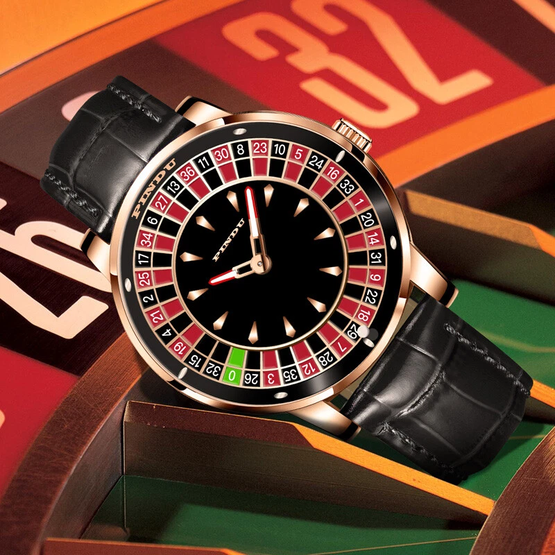 🎰Roulette Wheel Men’s Wrist Watch