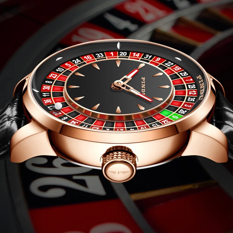 🎰Roulette Wheel Men’s Wrist Watch