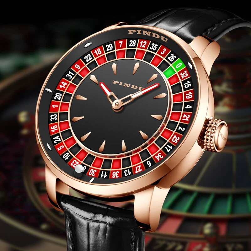🎰Roulette Wheel Men’s Wrist Watch