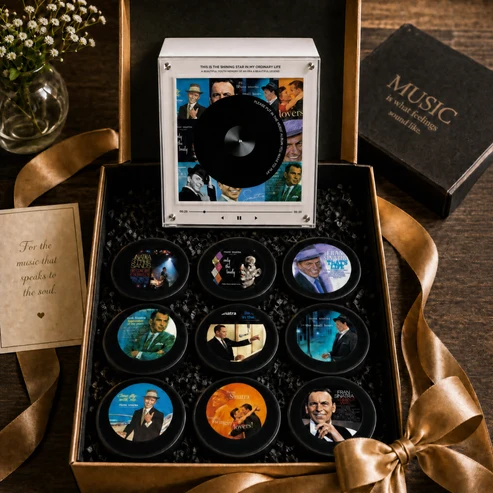 🎵 Iconic Pop Star NFC Fridge Magnet Music Player 
