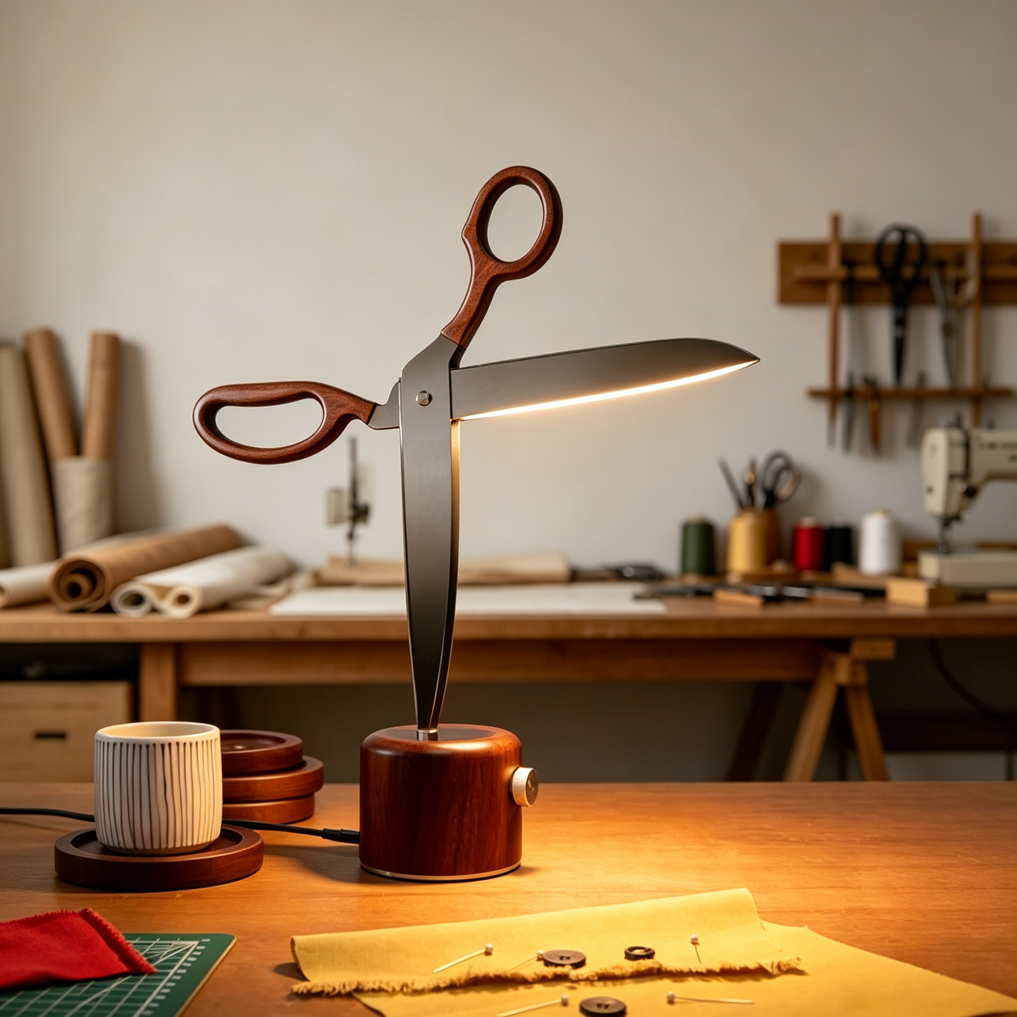 🔥 49% OFF THIS WEEK! 💡 Upgrade Your Workspace with this Vintage Scissor Lamp! ✂️