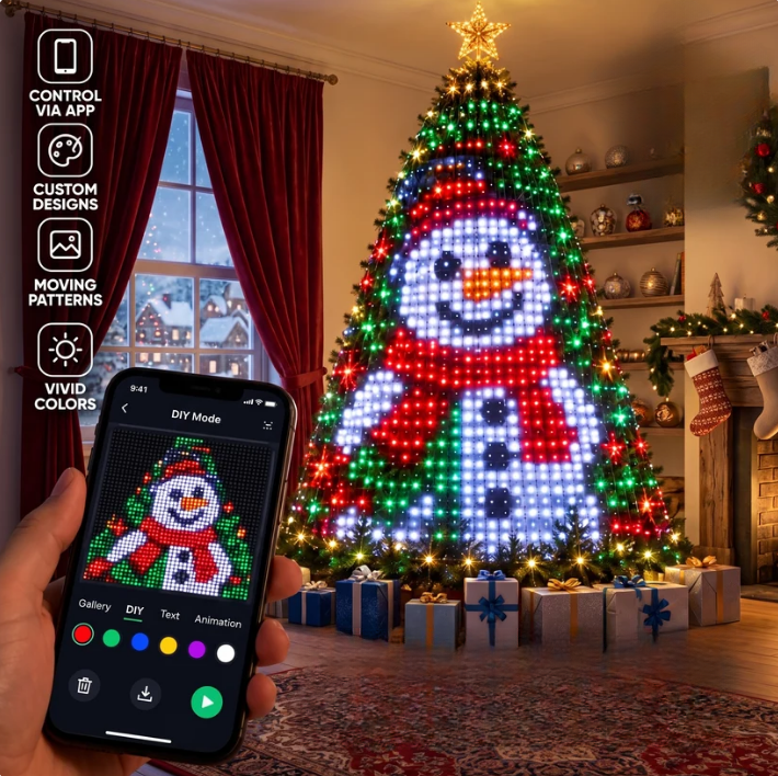  Smart LED Tree Lights with App Control🎄
