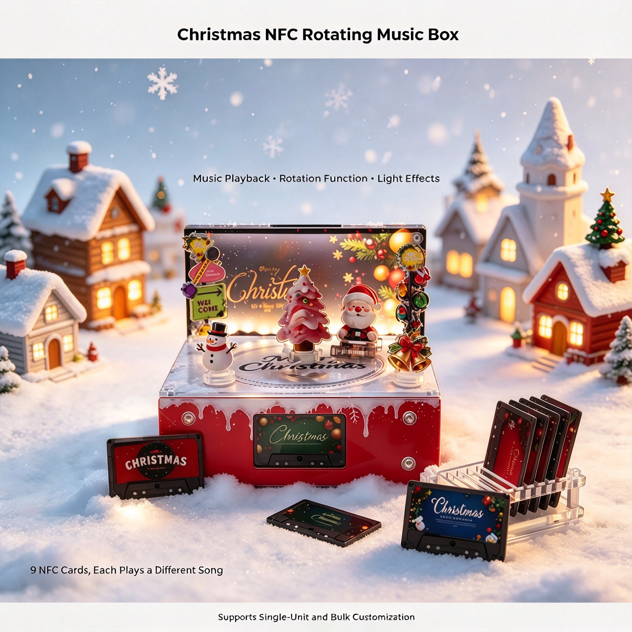 🎵 Enchanted NFC Music Box – 3 Magical Designs ✨
