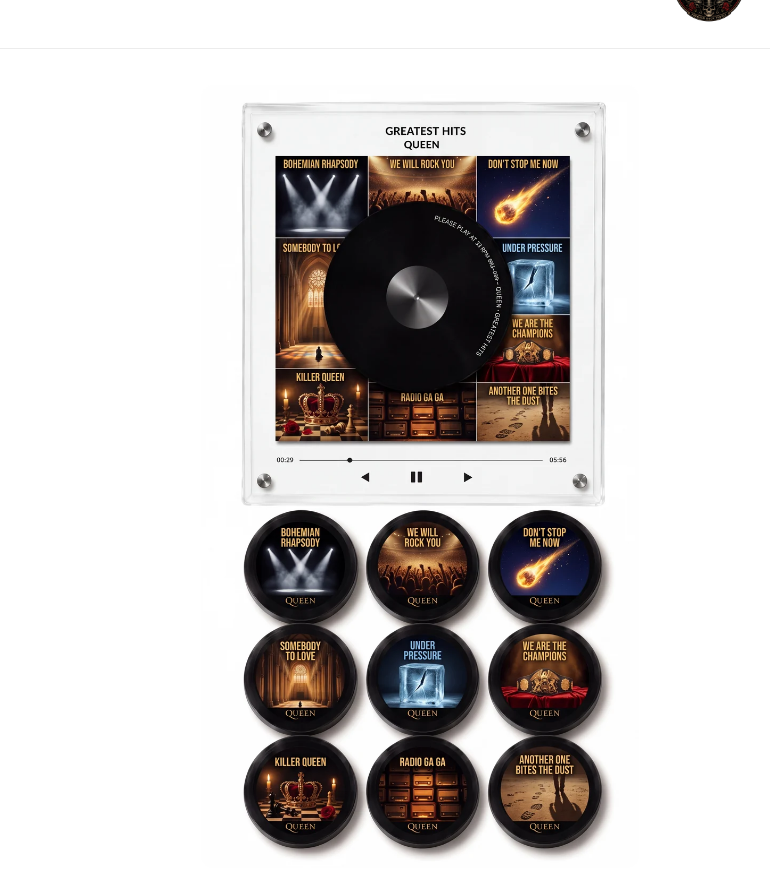 Queen – Greatest Hits Magnetic Vinyl | Limited Collector’s Edition