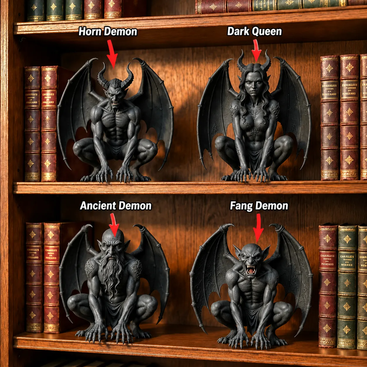 Gargoyle Shelf Decor