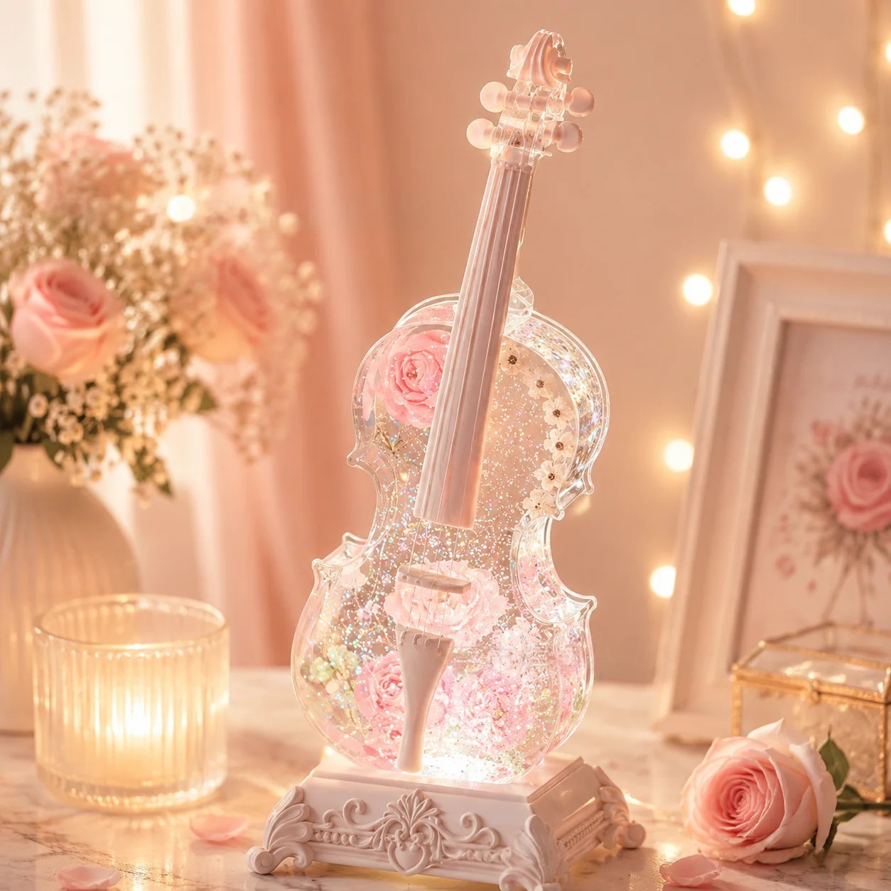 Melody Violin™ Crystal Music Lamp